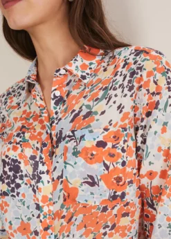 Katie Cotton Floral Blouse -TrendLust Verkäufe 502359000 05 katie cotton floral blouse