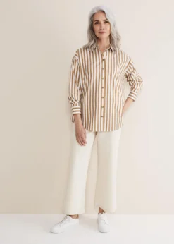 Stripe Camel Shirt -TrendLust Verkäufe 502373805 03 stripe camel shirt