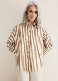 Stripe Camel Shirt -TrendLust Verkäufe 502373805 04 stripe camel shirt