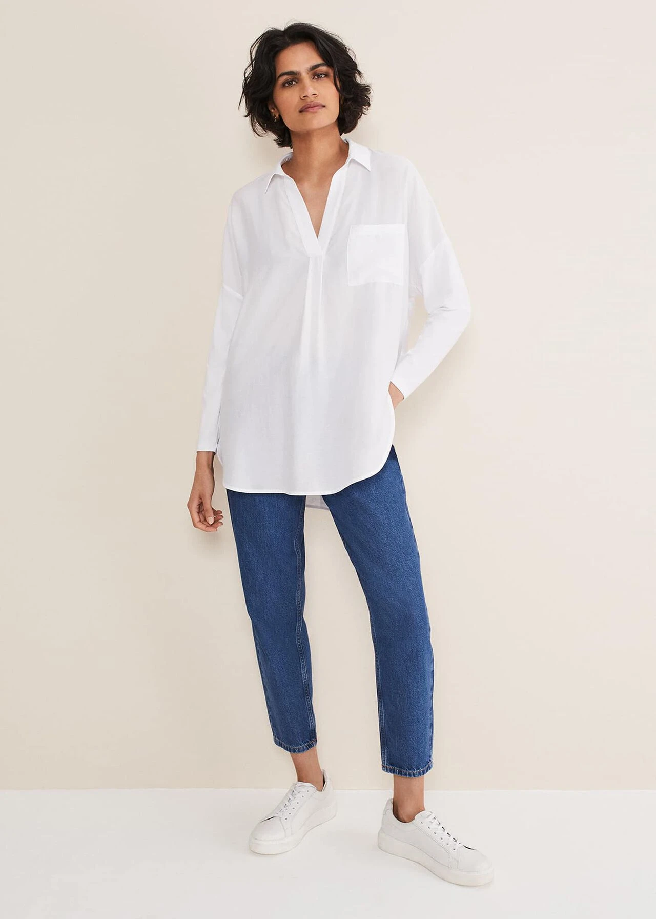 Saskia Woven Front Shirt 3 Saskia Woven Front Shirt – Bild 3