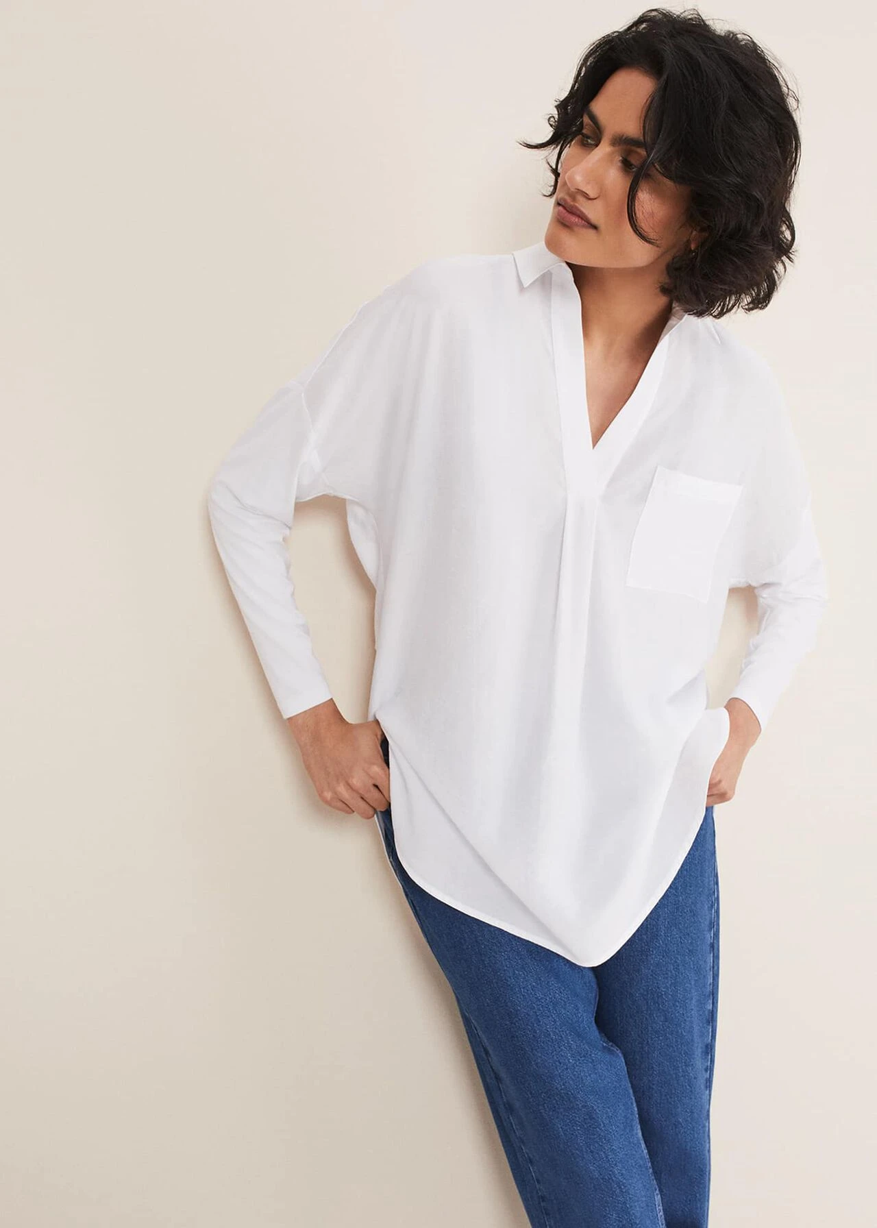 Saskia Woven Front Shirt 4 Saskia Woven Front Shirt – Bild 4