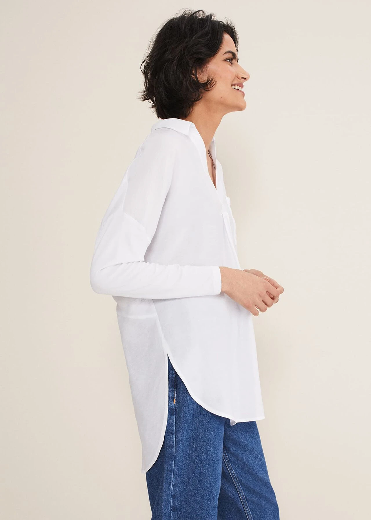 Saskia Woven Front Shirt 5 Saskia Woven Front Shirt – Bild 5