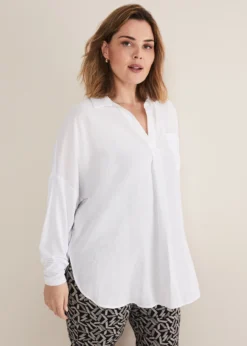 Saskia Woven Front Shirt 13 Saskia Woven Front Shirt -TrendLust Verkäufe 502380055 06 saskia woven front shirt