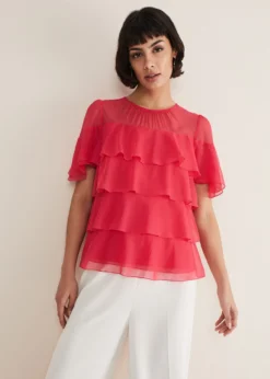 Stacey Ruffle Blouse
