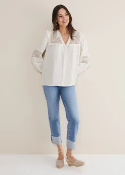 Franki Linen Blouse -TrendLust Verkäufe 502390106 03 franki linen blouse