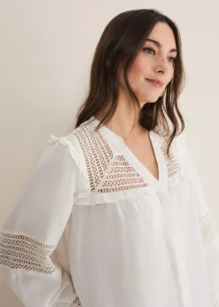 Franki Linen Blouse -TrendLust Verkäufe 502390106 05 franki linen blouse