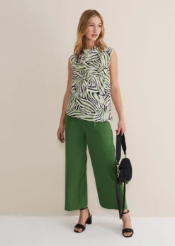 Paulette Zebra Print Cowl Neck Blouse -TrendLust Verkäufe 502401931 06 paulette zebra print cowl neck blouse