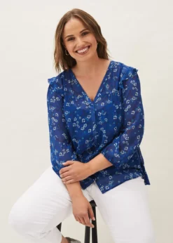 Micaela Printed Top -TrendLust Verkäufe 530272570 04 micaela printed top