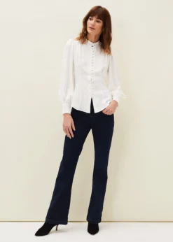 Alix Button Blouse -TrendLust Verkäufe 540224106 03 alix button blouse