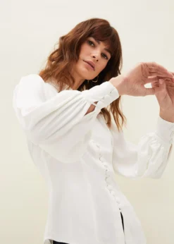 Alix Button Blouse -TrendLust Verkäufe 540224106 05 alix button blouse