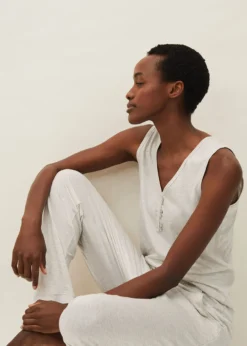 Vest Top And Trouser Pyjama Set -TrendLust Verkäufe 705362019 05 vest top and trouser pyjama set