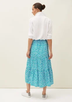 Tana Leaf Print Skirt -TrendLust Verkäufe 801234577 03 tana leaf print skirt
