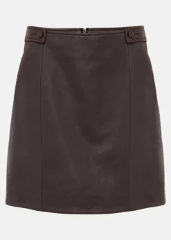Nadine Leather A-Line Skirt -TrendLust Verkäufe 801236681 99 nadine leather a line skirt