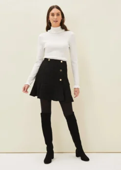 Ren Tweed Mini Skirt -TrendLust Verkäufe 801246050 06 ren tweed mini skirt