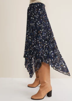 Zeba Star Pleated Midi Skirt -TrendLust Verkäufe 801302408 04 zeba star pleated midi skirt