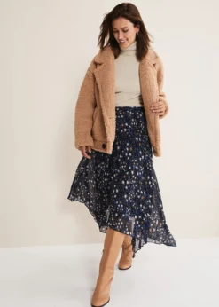 Zeba Star Pleated Midi Skirt -TrendLust Verkäufe 801302408 06 zeba star pleated midi skirt