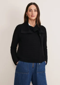 Wendy Ribbed Knit Jacket
