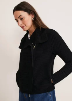 Wendy Ribbed Knit Jacket -TrendLust Verkäufe 901070050 04 wendy ribbed knit jacket