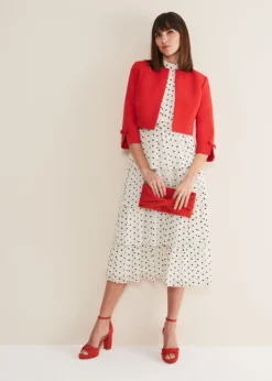 Zoele Bow Detail Jacket -TrendLust Verkäufe 901103250 03 zoele bow detail jacket