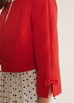 Zoele Bow Detail Jacket -TrendLust Verkäufe 901103250 05 zoele bow detail jacket