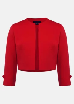 Zoele Bow Detail Jacket -TrendLust Verkäufe 901103250 99 zoele bow detail jacket