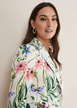 Ulrica Floral Blazer -TrendLust Verkäufe 901141000 05 ulrica floral blazer