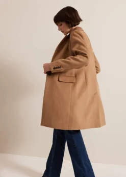 Lydia Wool Coat -TrendLust Verkäufe 950729206 03 lydia camel wool smart coat