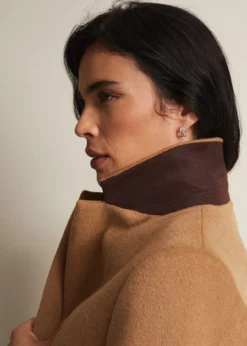 Lydia Wool Coat -TrendLust Verkäufe 950729206 05 lydia camel wool smart coat